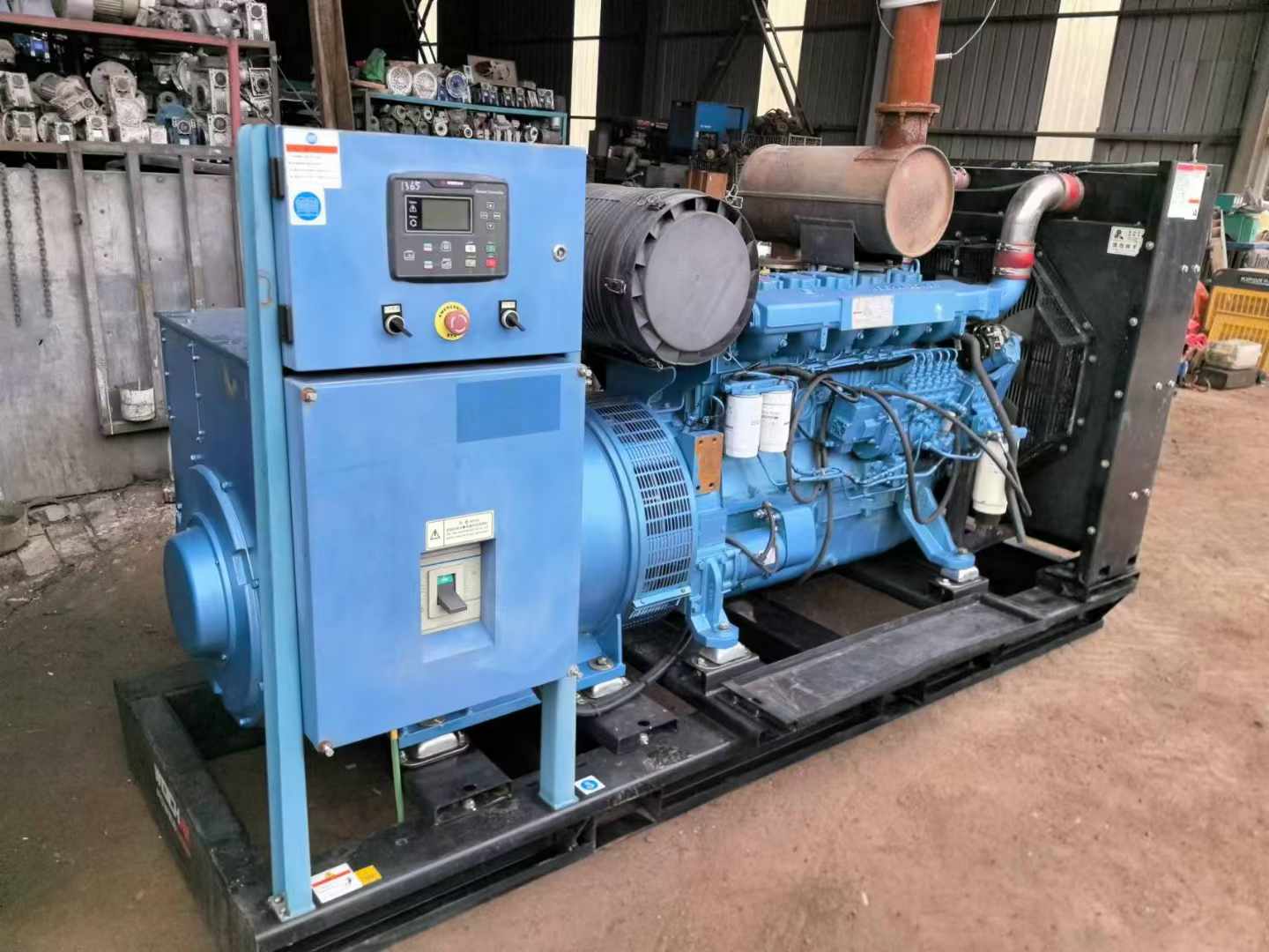 陆川500kW 柴油发电机组可带动设备功率的计算公式是什么？